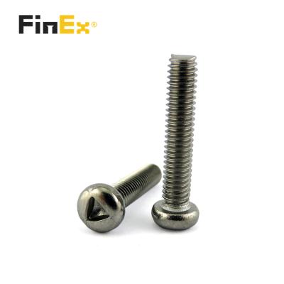 China Pan Custom M4 20mm Length Triangle Tamper Proof Security Anti Theft Screw for sale