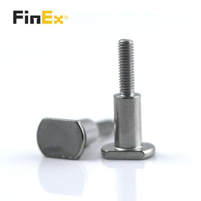 China Pan Factory Price Custom Stainless Steel 304 T Head Step Screw Shoulder Bolt for sale