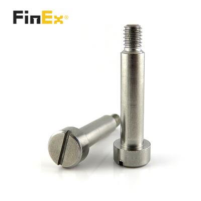 China Pan Factory Price Customized Stainless Steel Slotted Cylindrical Head Step Shoulder Screw for sale