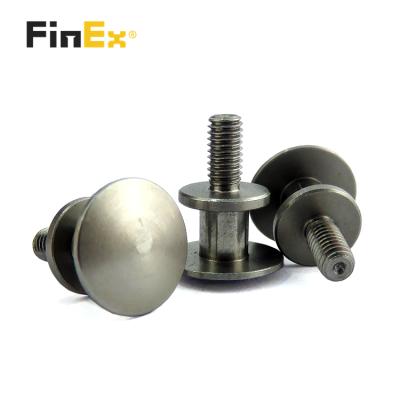 China Large Pan Custom Lathe Turning Stainless Steel Non-Standard Trunk Main Step Shoulder Bolts for sale