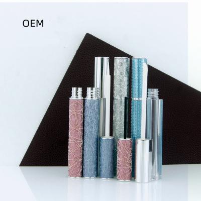 China Custom 2ml lip gloss cosmetic tube private label lip gloss containers sticking cortex ABS plastic lip gloss tube for sale