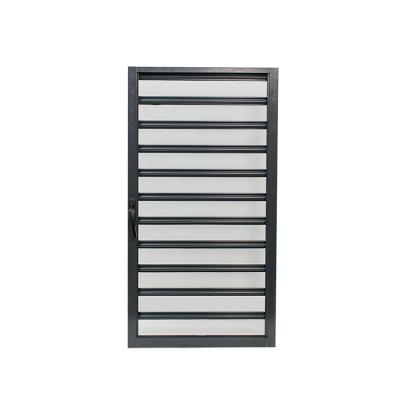 China Swing Luxury Adjustable Vertical Awning Windows Shutters Aluminum Manual Glass Blinds Wholesale for sale