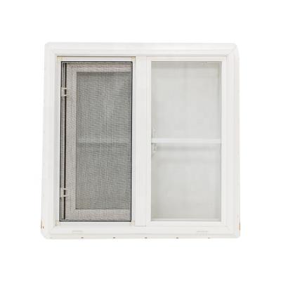 중국 Minye Sliding Customized Screen Upvc Sliding Plastic Window 3 Track For Canada 판매용