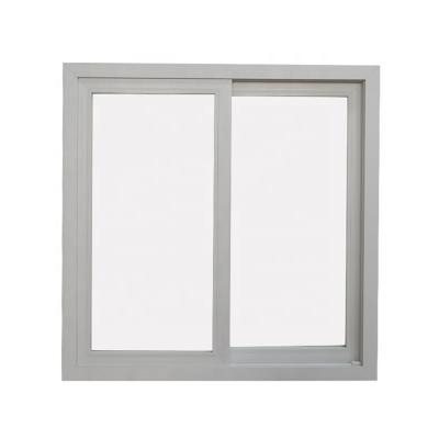 중국 Sliding UPVC / PVC Sliding Window With Tempered Glass Clear White Color Customized Color 판매용