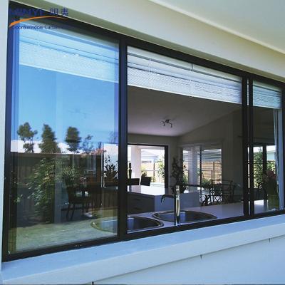 중국 Beautiful Good Quality Modern Upvc Double Rail Sliding Glass Door 판매용