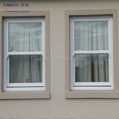 China Sliding Single Hung Vinyl Frame Windows With Double Glazed for sale