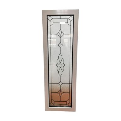 China Customized Fixed Vinyl Fixed PVC UPVC Art Glass Windows for sale