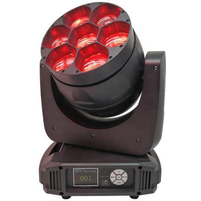 China High Zoom 4in1 RGBW 7x40w Mini Beam LED Beam Wash Eye 7pcs 40w DMX Moving Head Light Sports Stadiums Power Bee Eye Wash For Stage DJ Disco Party for sale