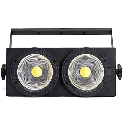 China 200W Sports Stages / Warm White Stage Light / Bar / Wedding Face COB Car Show Light Wedding Bar / Business 200W Strobe Two-Eye Attendance Light for sale