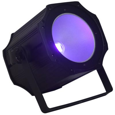 China Professional Theme Park DJ Stage Unit 100 Watt DMX Par 100w COB Cannon LED UV Ultraviolet Ultraviolet Wash Light For Theater for sale