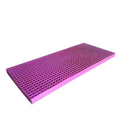 China 2021 Hot Sale Collapsible Double Size Folding Cooling Strip Gel Strip Grid Purple Mattress for sale