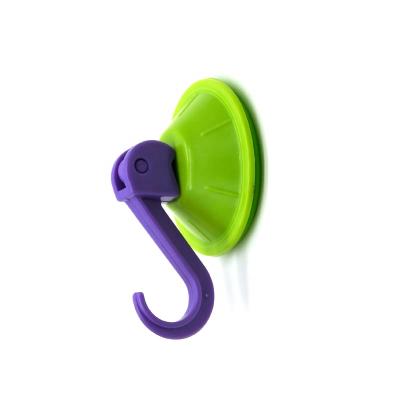 China Clear PVC 45mm Diameter Suction Powerful Cup Hooks for sale