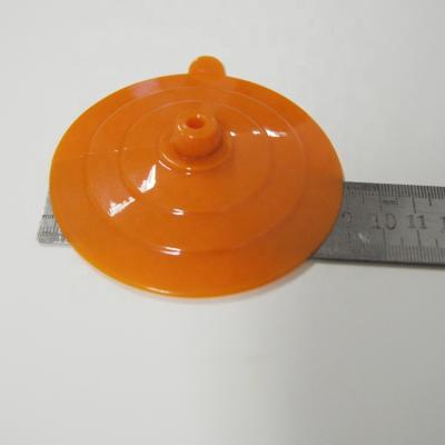 China Orange PVC 90MM Diameter Tile Suction Cup for sale