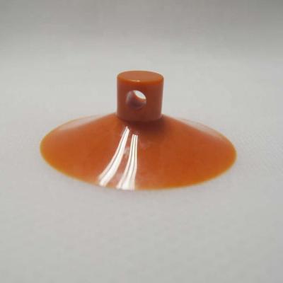 China Rough Outdoor PVC 63mm Diameter Suction Cup With Side Hole for sale