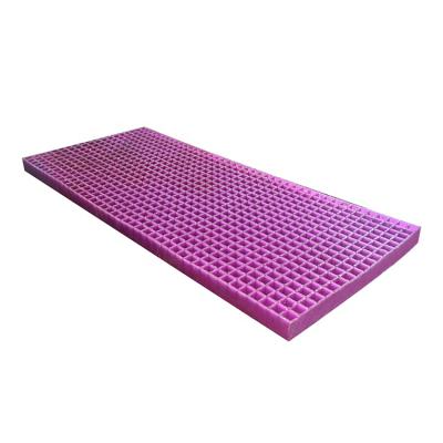 China 2021 newly designed foldable honeycomb silicone gel mattress for sale