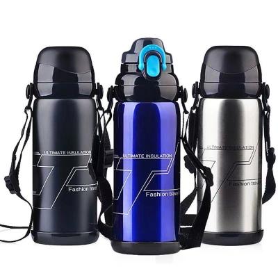 China 2021 New Travel Mug PORTABLE Vacuum Flask Stainless Steel Thermal Outdoor Travel Mugs for sale