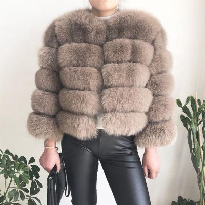 China 2020 new design colorful real bubble fox short shit fur coat anti-shrink for fashionable woman for sale