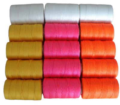 China PET colored polyester twine made in china for sale