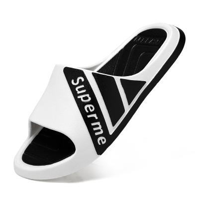 China Fashion Trend Custom Logo Slippers Men Plain Slide Sandal, OEM Slippers Shoes Sandal PVC, Custom Logo Slide Slippers for sale