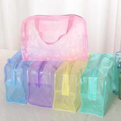 China Wholesale Fashion Travel Shower Bag Cosmetic Ending Carry Waterproof Bag for sale