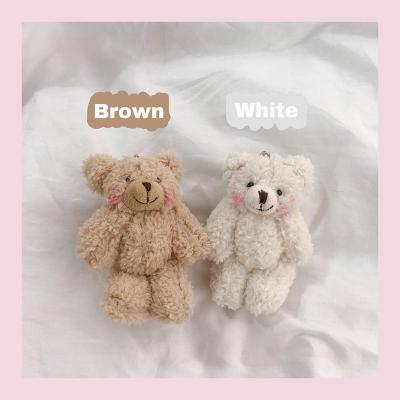 China Hot Selling Korea Cartoon Cute Plush Doll Bear Key Chain for sale