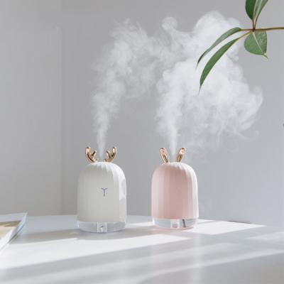 China Mini USB Home/Office Humidifier Air Night Warm Ultrasonic Light Air Humidifier Sale for sale