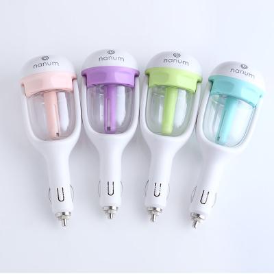 China Korean Hot Selling Portable Mini Car Humidifier Aroma Diffuser Air Humidifier For Car for sale