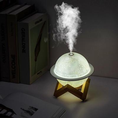 China Led Car Home Whole Humidifier Essential Oil Night Lamp Moon Steam/Air Diffuser for sale