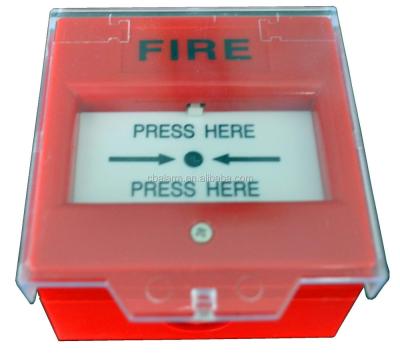 China FIRE Break Glass Fire Alarm Button / Fire Alarm Manual Call Point for sale