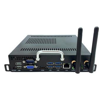 China High End 10th Generation School OPS Computer I3 I5 I7 CPU 3th Embedded All In One 4K Portable Pluggable Mini PC OPS Computer for sale