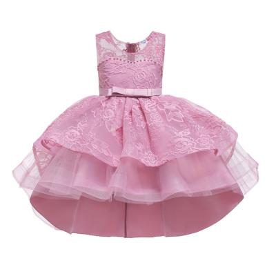 China Anti-wrinkle vestido baby toddler toddler bridesmaid summer birthday dress costume princess Dress 3-8 years old for sale