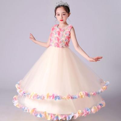 China show dress princess bridesmaid Anti-wrinkle vestido girls long dress drop shipping sleeveless tutu skirt one size drop shipping for sale