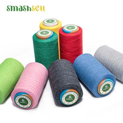 China Smashsell High Tenacity Uzbekistan Polyester Yarn 600 Skein Acril Cotton Antistatic Oe Thread Modal Worsted Yarn for sale