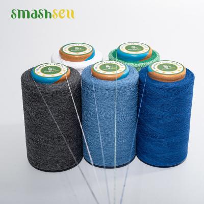 China Smashsell Anti-Static Polyester Yarns 150/100 Bulk Giant Recycled Knitting Weaving Cotton Yarn Towel Yarn for sale