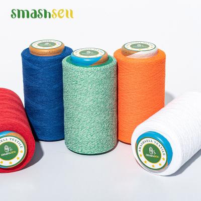 China Anti Static Smashsell Air Covered Yarn Cotton Acryl Fingering 7S Thread Soft Blended Yarn India for sale