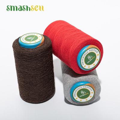 China High or Short Cylinder Abrasion-Resistant Multi Color OE Recycled Yarn For Knitting Work Glove for sale