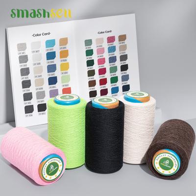 China Regeneration cotton blend yarn china factory anti static colored cotton yarn 20/2 for knitting weaving for sale