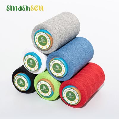 China Factory Direct Sales Moisture-absorbent Feeling Soft Polyester / Cotton Ne24/1 Knitting Yarn for sale