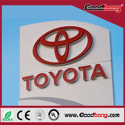 China Big size high-end outdoor vacuum forming acrylic advertising pylon sign for sale