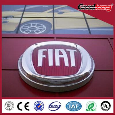 China Outdoor vacuum forming acrylic advertising pylon sign for auto dealership shop for sale