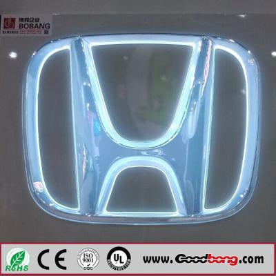 China Export High Quality Outdoor Huge Size Dealership LED Car Emblem Logo Names; for sale