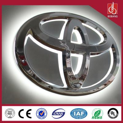 China outdoor Waterproof car logo sign , 3D auto sign , car logo signage for sale