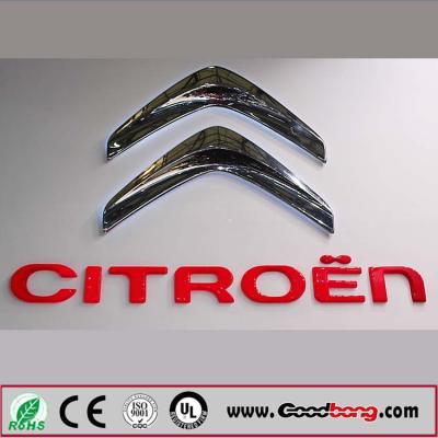 China 3D Car Logo With Names,Custom 3D Car Emblem,ABS Acrylic Chrome Car LOGO DIY for sale