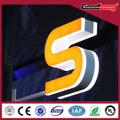 China Decorative Frontlit Acrylic LED Alphabet letter sign for sale