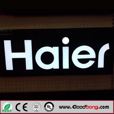 China Outdoor advertising backlit ABS letter sign for sale