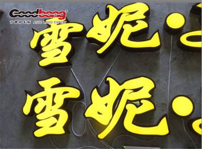 China Custom Outdoor LED Open Channel Letter Signs for sale