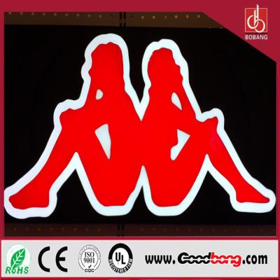 China Hotsale chain-store high quality waterproof acrylic square thin signboard in huge size for sale