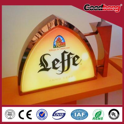 China arcylic 3d led waterproof anti-wind lighting advertising light box for sale