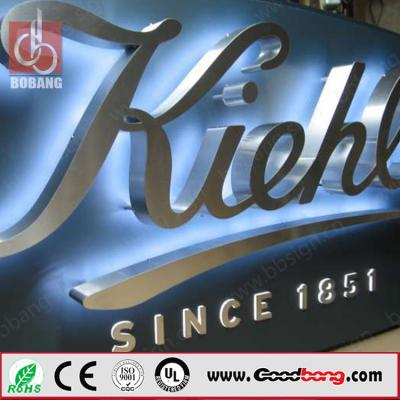 China professional custom shape vacuum forming LED alphabet letter sign for sale