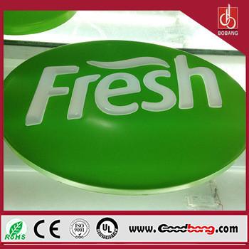 China High quality vacuum forming LED advertising light box sign for sale